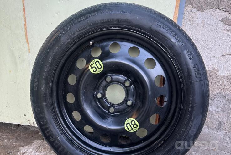 BMW atsarginis ratas, stamped steel