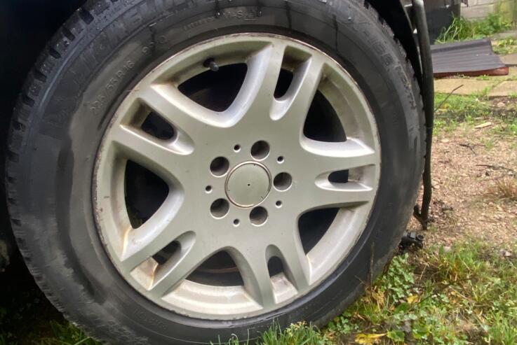 Mercedes, light alloy