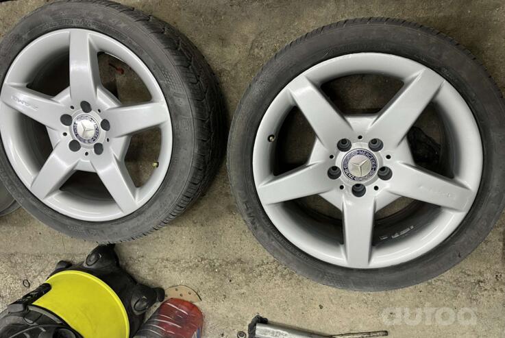 Mercedes benz, light alloy